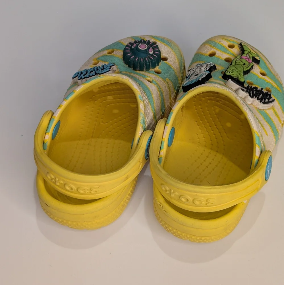 🐊 Crocs x Party Animals Special Edition Clogs — Toddler Size 7